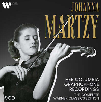 Johanna Martzy 요한나 마르치 컬럼비아 녹음 전집 (Her Columbia Graphophone Recordings - The Complete Warner Classics Edition)