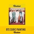 BTS 보석십자수 큐빅페인팅 행잉 40X50 단체 H1