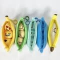 완두콩 바나나 쏙쏙이 히든인형 키링 5Colors
