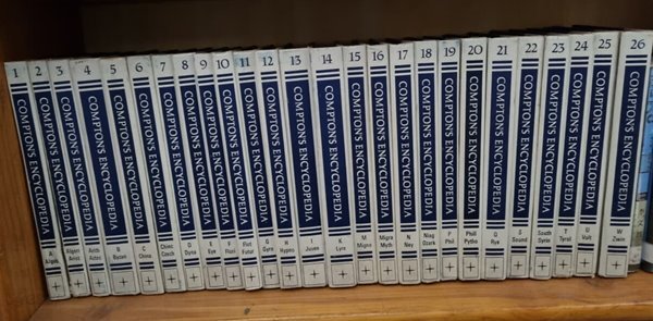 Compton‘s Encyclopedia 26권 세트 (1978년판)