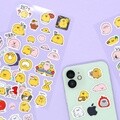 핑크풋1500덕이옹이이모티콘스티커(랜덤발송)