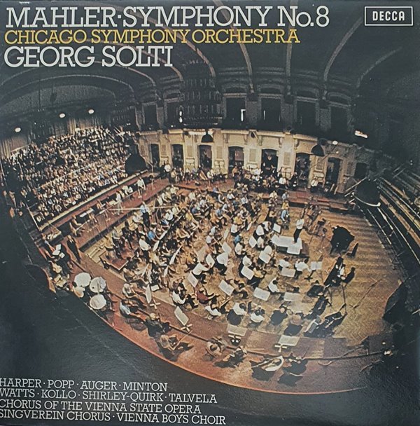 [2LP] Georg Solti 말러: 교향곡 8번 `천인교향곡` (Mahler: Symphony No.8) 