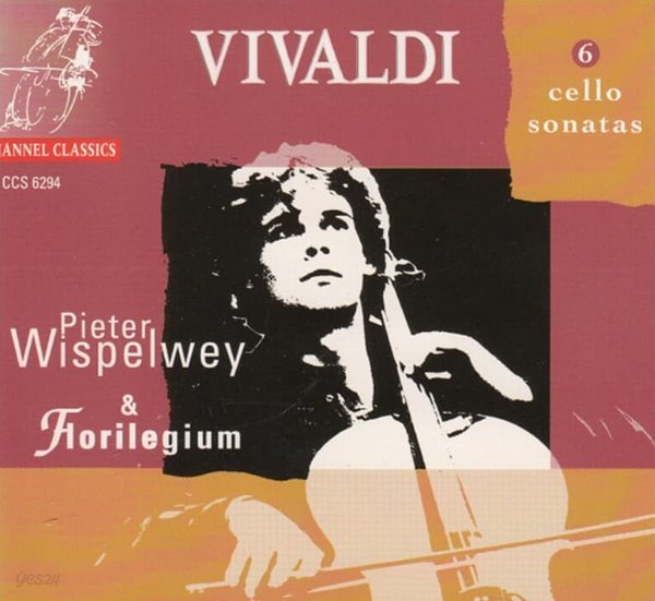 Vivaldi  : 6 Cello Sonatas  - Pieter Wispelwey &amp; Florilegium  (US발매)