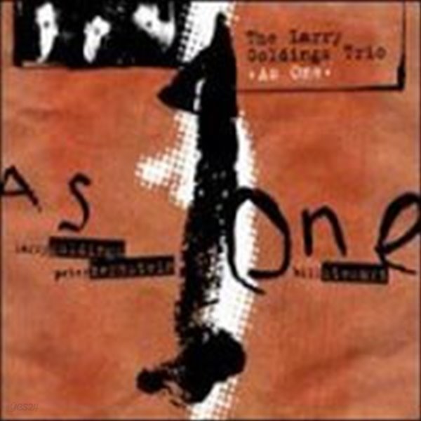 Larry Goldings Trio / As One (Digipack/수입)