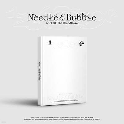 뉴이스트 (NU’EST) - The Best Album : Needle & Bubble [초회한정반] 