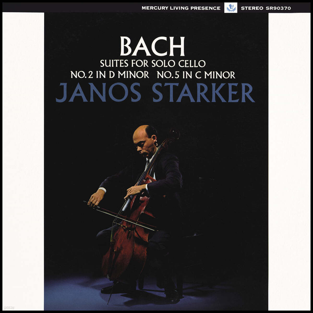 Janos Starker 바흐: 무반주 첼로 모음곡 2, 5번 - 야노스 슈타커 (Bach: Suites for Solo Cello BWV1008, BWV1011) [LP] 