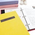 우리아기 성장앨범X육아일기 A5 바인더- 9color