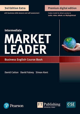 Market Leader (Extra) 3/E Intermediate Student's Book & Interactive eBook with Online Practice Digital Resources & DVD Pack