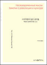 시의적절치 않은 생각들 : 혁명과 문화에 대한 소고 (큰글씨책)