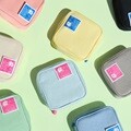 비팬시 글리밍 파우치 (화장품 생리대 여행용 이너백 미니 가방 백인백 사각 파우치백)