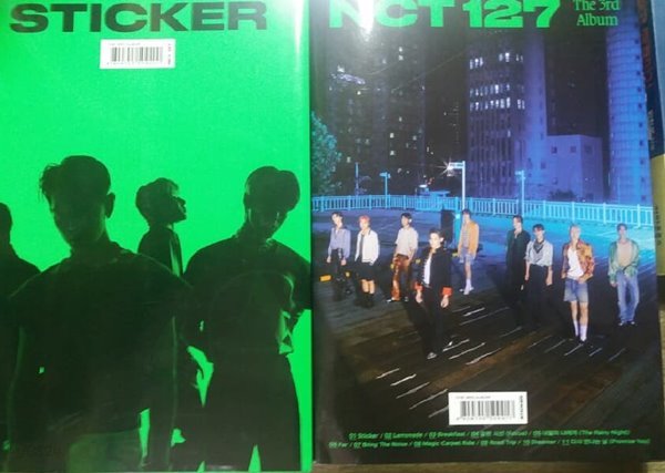 NCT 127 STICKER    /(두권/하단참조)