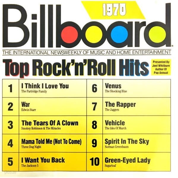 [수입] Various Artists - Billboard Top Rock&#39;n&#39;Roll Hits - 1970