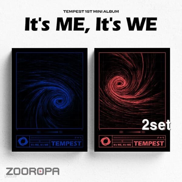 [미개봉/2종세트] 템페스트 TEMPEST 1집 앨범 Its ME Its WE Bad News