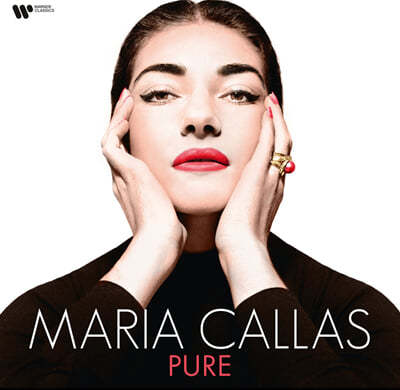 Maria Callas 순수한 마리아 칼라스 (Pure Maria Callas) [투명 레드 컬러 LP] 