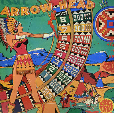 Osage Tribe (오세이지 트라이브) - Arrow Head [투명 레드 컬러 LP] 