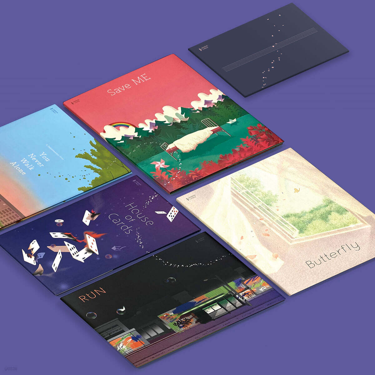 GRAPHIC LYRICS (BTS) NEW Package