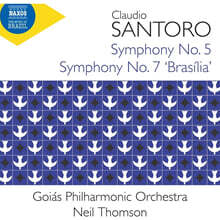 Neil Thomson 클라우디오 산토로: 교향곡 5, 7번 '브라질리아' (Claudio Santoro: Symphonies Nos. 5, 7 'Brasilia')