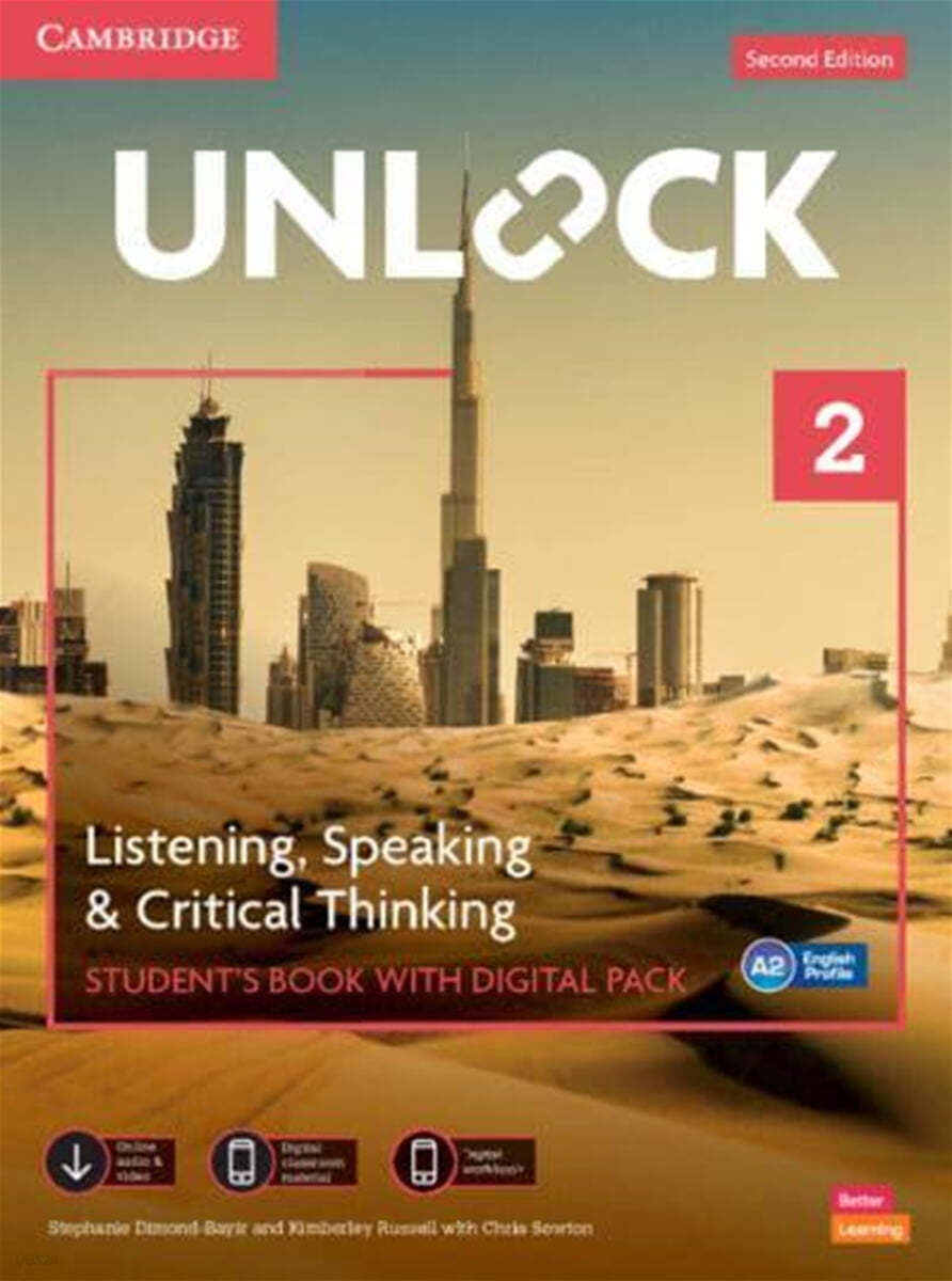 Unlock Level 2 Listening, Speaking and Critical Thinking Student&#39;s Book with Digital Pack [With eBook]