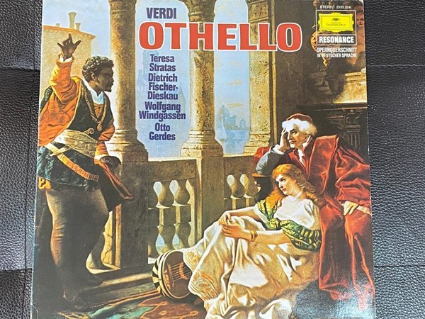 [LP] 바이에른 슈타츠오퍼 합창단 - Bayerisches Staatsorchester - Verdi Othello LP [독일반]