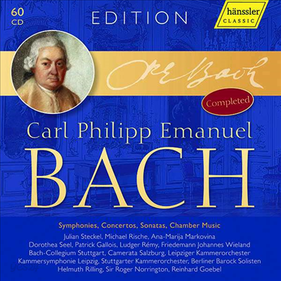 C.P.E.바흐 전집 에디션 (C.P.E.Bach - Complete Edition) (60CD Boxset) - 여러 아티스트