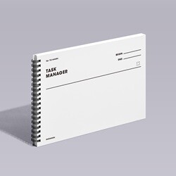 [모트모트] 태스크 매니저 16WEEKS - 화이트