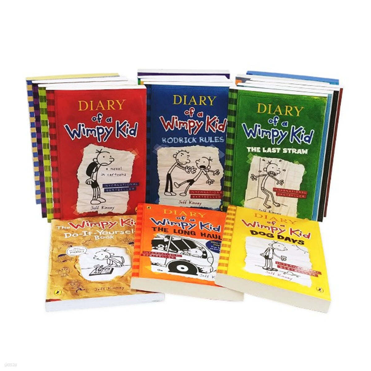 Diary of a Wimpy Kid 18종 세트 : Book 1-17 &amp; DIY Book (영국판)