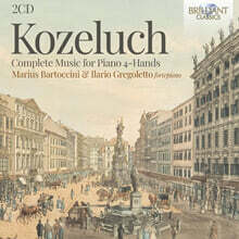 Marius Bartoccini / Ilario Gregoletto 코젤루흐: 네 손을 위한 피아노 소나타 모음 (Kozeluch: Complete Music for Piano 4 Hands)