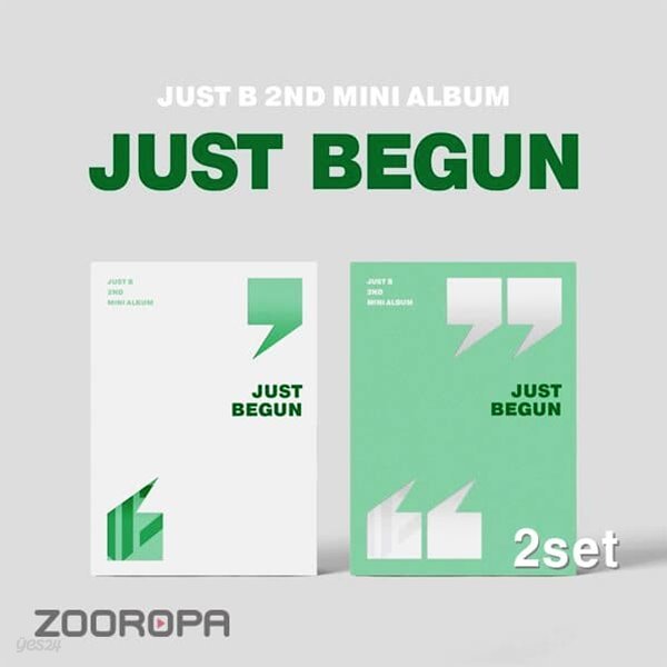 [미개봉/2종세트] 저스트비 JUST B JUST BEGUN 미니앨범 2집