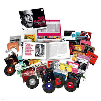 Dimitri Mitropoulos 콜롬비아, RCA 녹음 전집 - 드미트리 미트로풀로스 (The Complete RCA and Columbia Album Collection) 