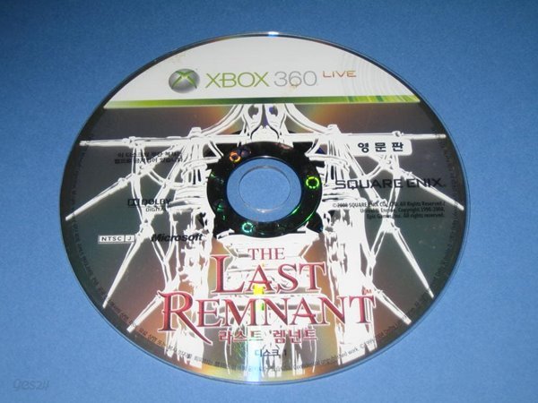 라스트 렘넌트 (Last Remnant) 게임 영문판 디스크1 ,,,알CD