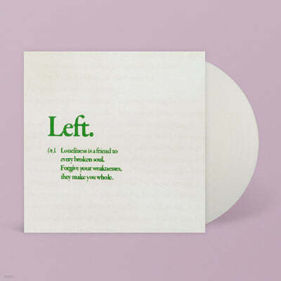 핫펠트 (HA:TFELT) - LEFT [화이트 컬러 LP] 