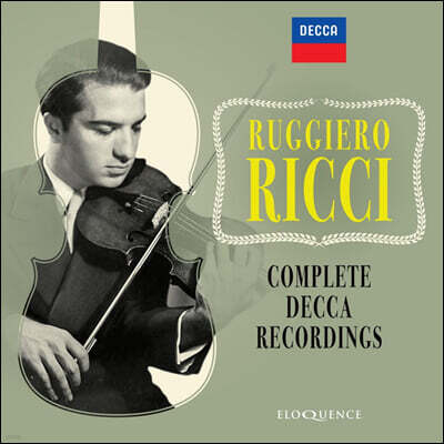 Ruggiero Ricci 루지에로 리치 데카 레코딩 전집 (Complete Decca Recordings)
