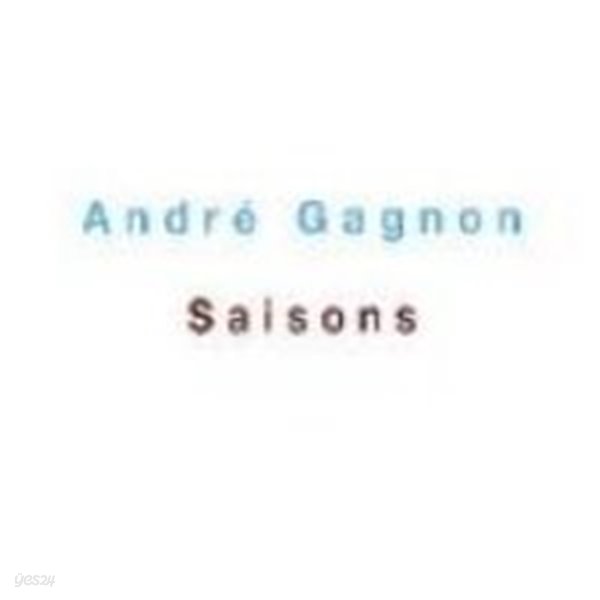 [미개봉] Andre Gagnon / Saisons