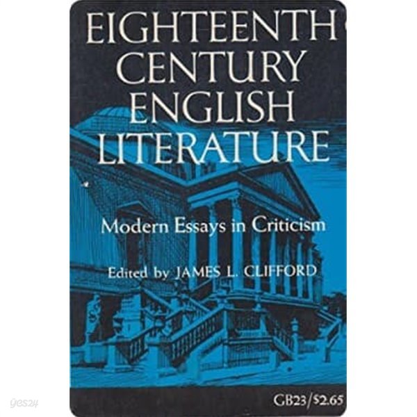 eighteenth century english literature