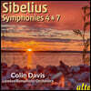 Colin Davis 시벨리우스: 교향곡 4번, 7번 (Sibelius: Symphonies Nos. 4 & 7)