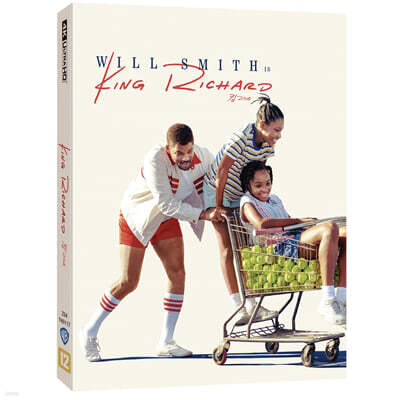킹 리차드 (2Disc, 4K UHD+BD 아웃박스 한정판) : 블루레이