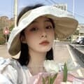 라롤 양면 리버시블 셔링 챙넓은 썬캡 버킷햇