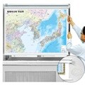 동북아시아 지도 소형 코팅 롤스크린 / 110-SJ-EAR / 블라인드 지도