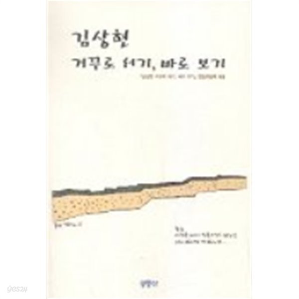 김상현 거꾸로 서기, 바로 보기