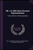 Mr. J.S. Mill Upon Personal Representation: Talbot collection of British pamphlets