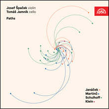Josef Spacek / Tomas Jamnik  야나체크 / 슐호프 / 마르티누 / 클라인: 바이올린과 첼로 이중주 작품들 (Paths)