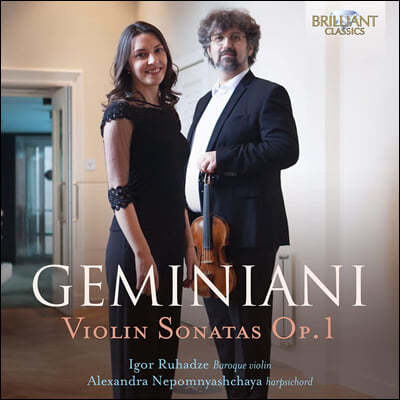 Igor Rughadze 제미니아니: 바이올린과 바소 콘티누오 소나타 (Geminiani: Violin Sonatas Op. 1)