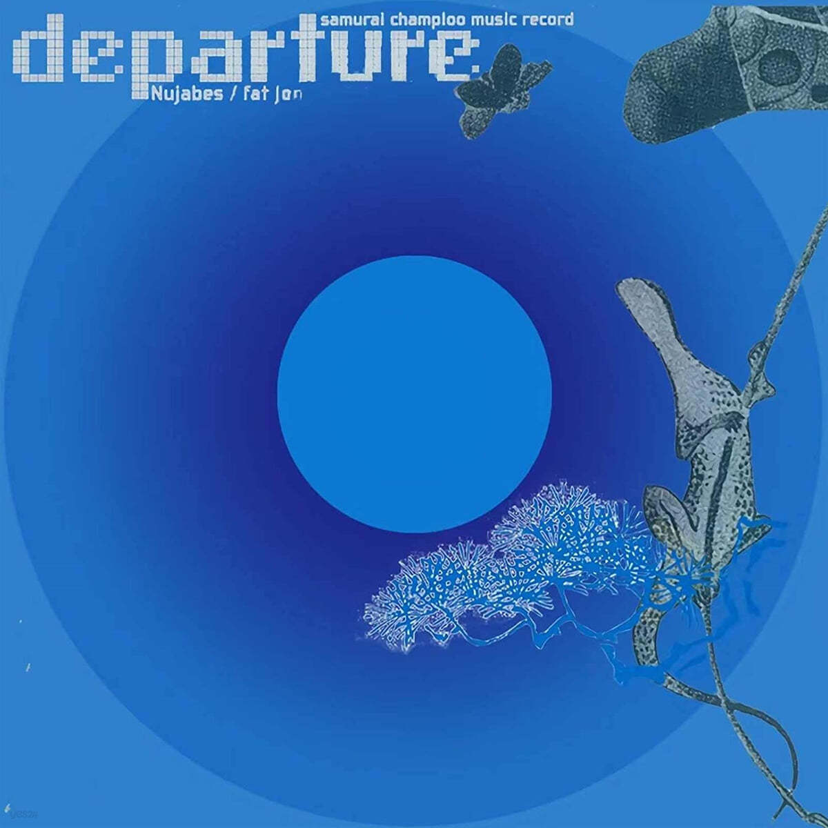 사무라이 참프루 애니메이션 음악 - 디파쳐 (Samurai Champloo Music Record: Departure Original Soundtrack by Nujabes, fat jon) [2LP] 