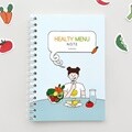 제이로그 건강한식습관 식단노트 (A6)