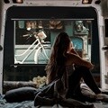 휴대용 와이드 빔프로젝터 스크린 유압식 차박 캠핑용 족자 40인치 풀세트