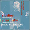 Sergiu Celibidache 시벨리우스: 교향곡 5번 / 스트라빈스키: 불새 - 세르주 첼리비다케