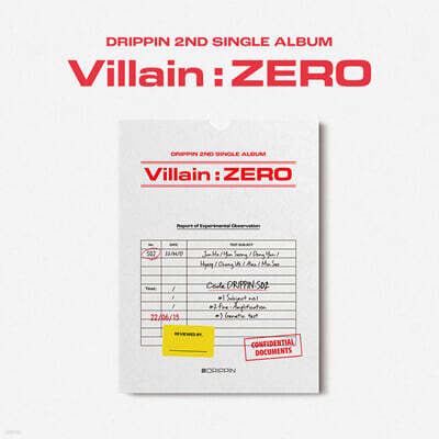 DRIPPIN (드리핀) - Villain : ZERO [버전 2종 중 1종 랜덤 발송]