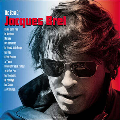 자크 브렐 베스트 모음집 (The Best Of Jacques Brel) [레드 컬러 LP]