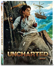 언차티드 (2Disc, 4K UHD+BD 풀슬립 A Type 스틸북 한정판) : 블루레이
