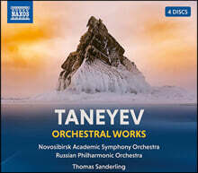 Thomas Sanderling 세르게이 타네예프: 교향곡 1-4번, 칸타타 &#39;다마스쿠스의 요한&#39; 외 (Sergey Taneyev: Orchestral Works)